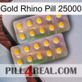 Gold Rhino Pill 25000 new10